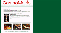 Desktop Screenshot of casinomagic.dk